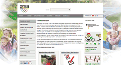 Desktop Screenshot of familie-sport.de