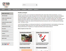 Tablet Screenshot of familie-sport.de